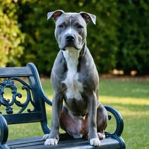American Staffordshire Terrier dog breed - friendly large sized dog similar to American Bully