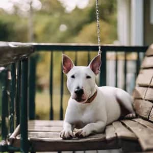 Bull Terrier dog breed - friendly medium sized dog similar to American Staffordshire Terrier