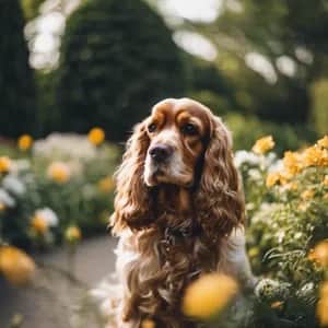 American Cocker dog breed