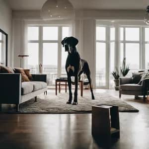 Great Dane dog breed - friendly giant sized dog similar to Irish Wolfhound