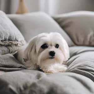 Maltese dog breed - friendly toy sized dog similar to Yorkshire Terrier