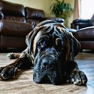 Mastiff dog breed - friendly giant sized dog similar to American Bulldog