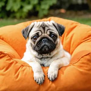 Pug dog breed - friendly toy sized dog similar to Bulldog