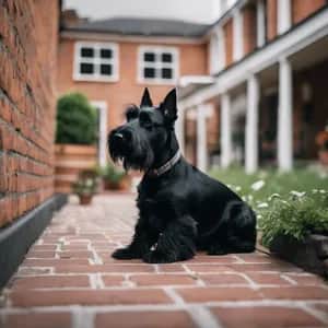 Scottish Terrier dog breed - friendly small sized dog similar to Australian Terrier