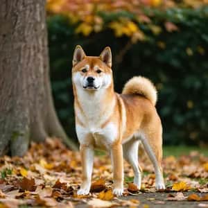 Shiba Inu dog breed - friendly small sized dog similar to Akita