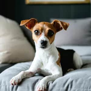 Toy Fox Terrier dog breed - friendly toy sized dog similar to Affenpinscher