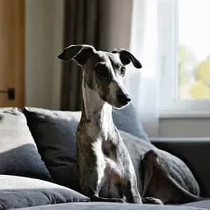 Whippet dog breed - friendly medium sized dog similar to Pharaoh Hound