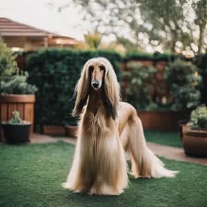 Afghan Hound dog breed